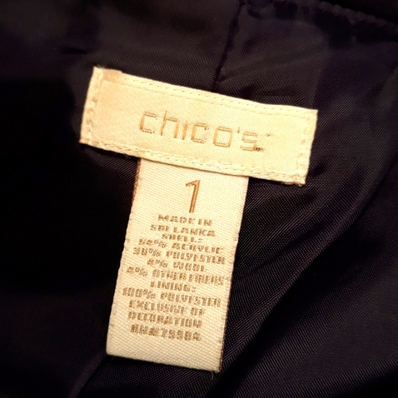 Chico's/ Purple/ Tweed Blazer/ Jacket - Picture 13 of 14